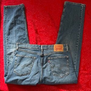 Levi’s 505 Straight Leg Jeans Men’s 36x32 Blue Denim 100% Cotton Classic Fit